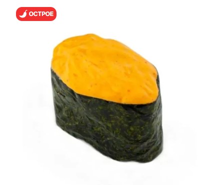 Гункан с лососем