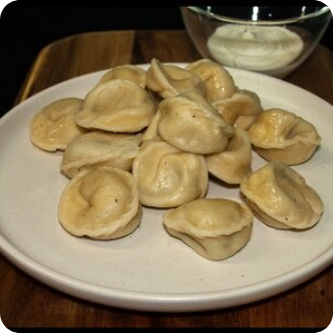 Пельмени с мраморной говядиной