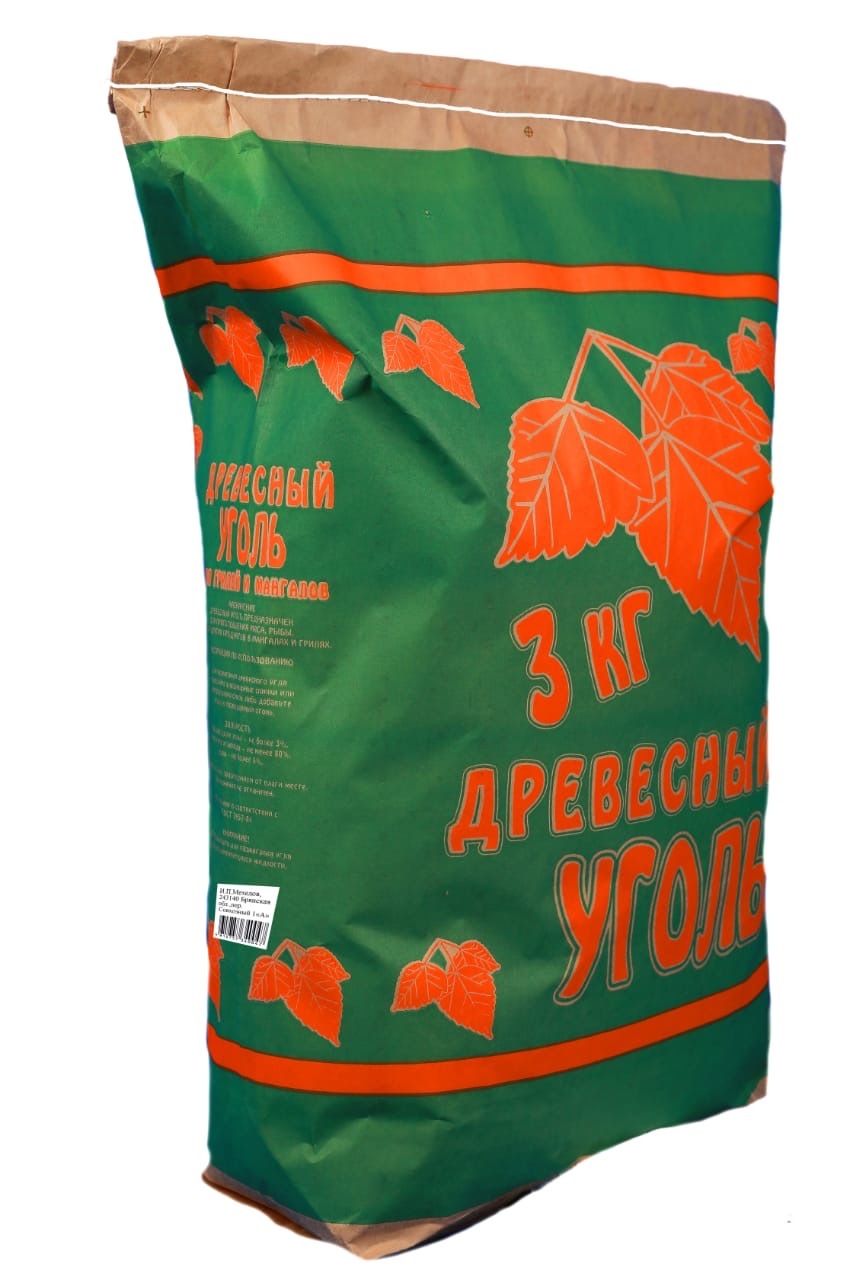 Уголь 3 кг