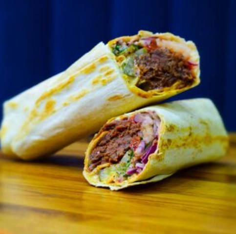 Рваная говядина в лаваше