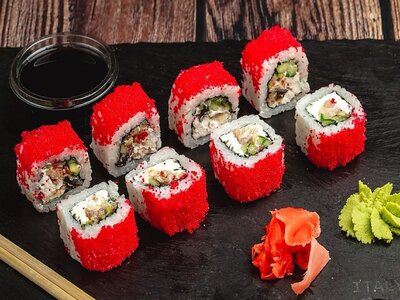 Унаги Калифорния Ролл