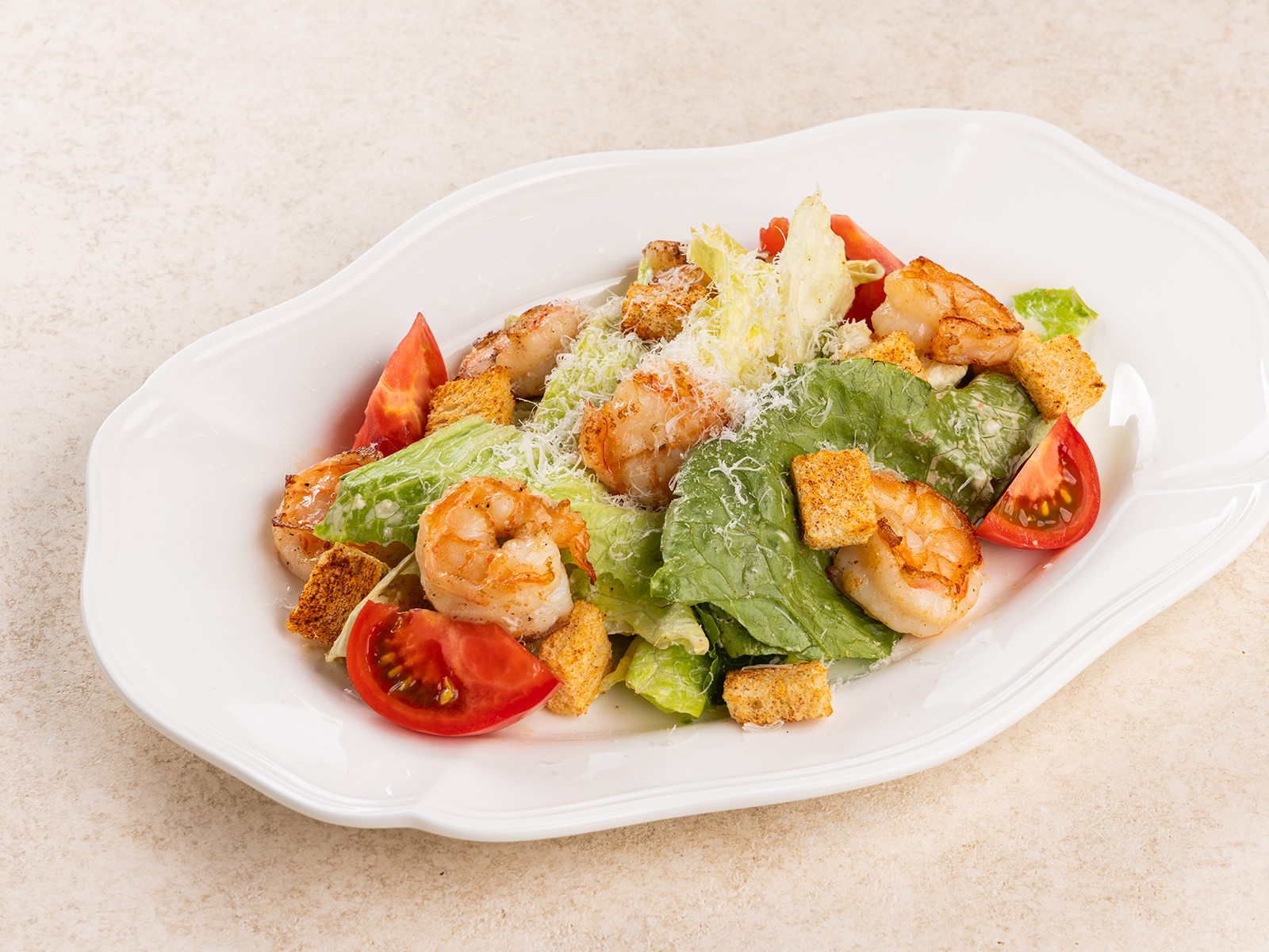 Цезарь с креветками