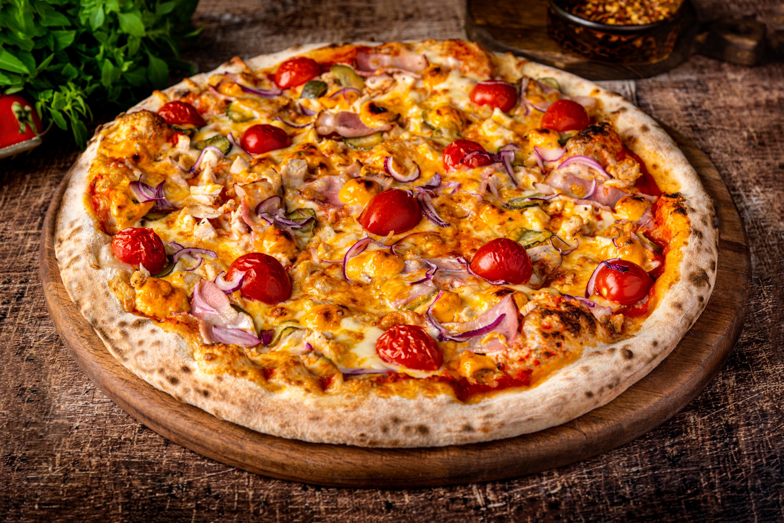 Чикенбургер 25см