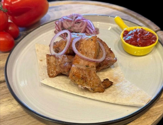 Шашлык из куриного бедра