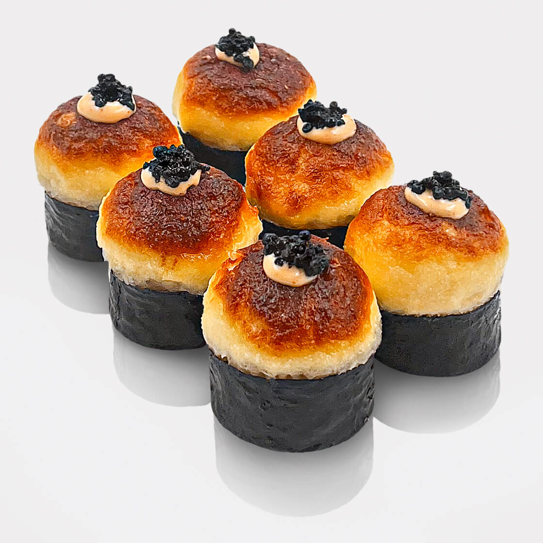 Запеченный ролл с осьминогом