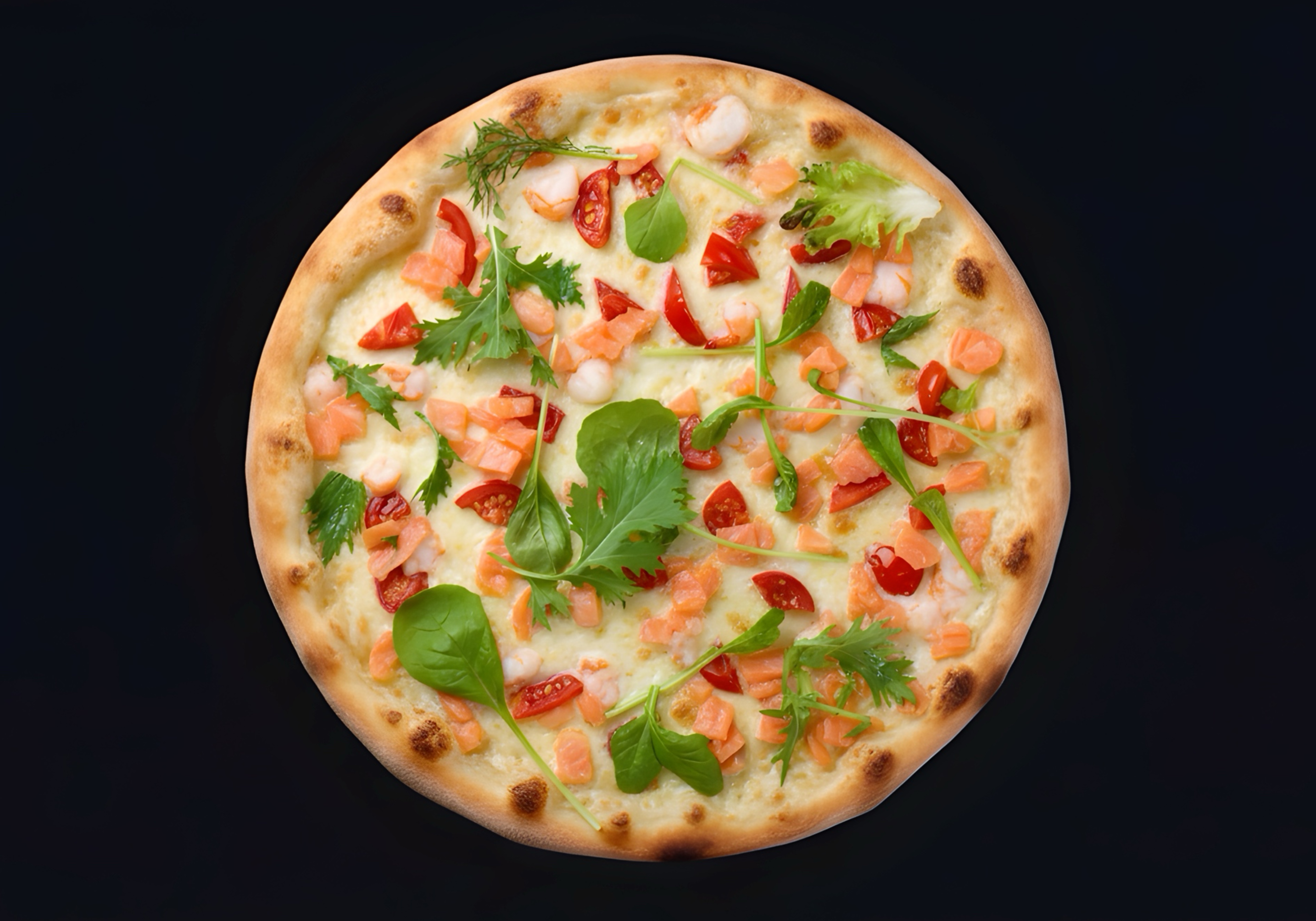 ЛОСОСЬ И КРЕВЕТКИ