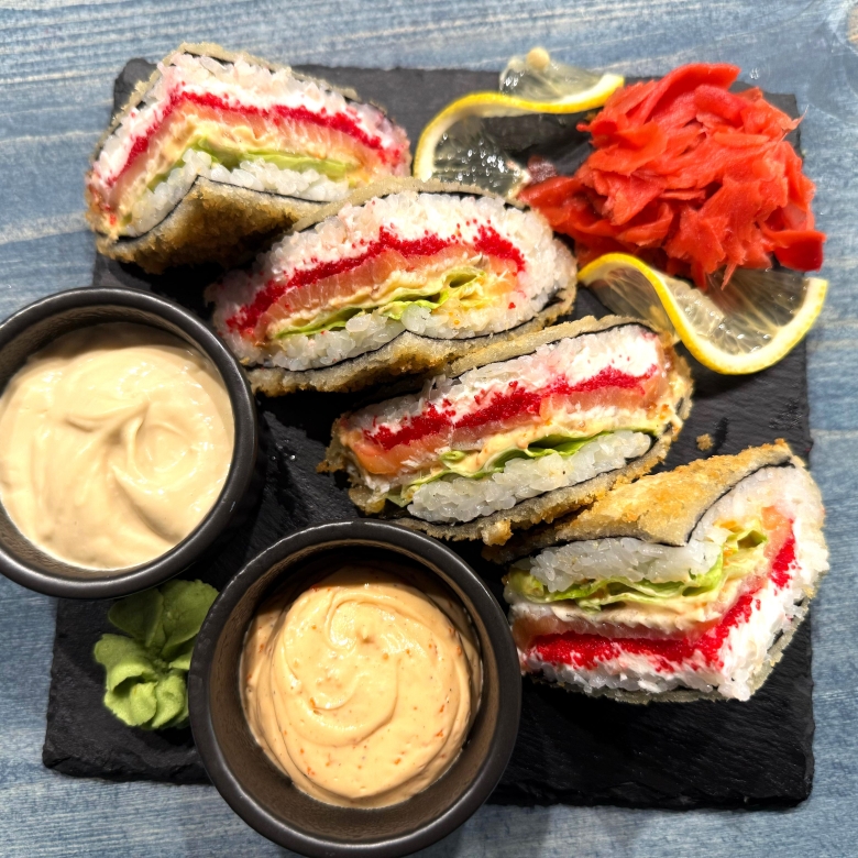 Жареный онигири