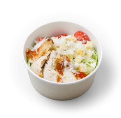 Салат Цезарь с цыпленком