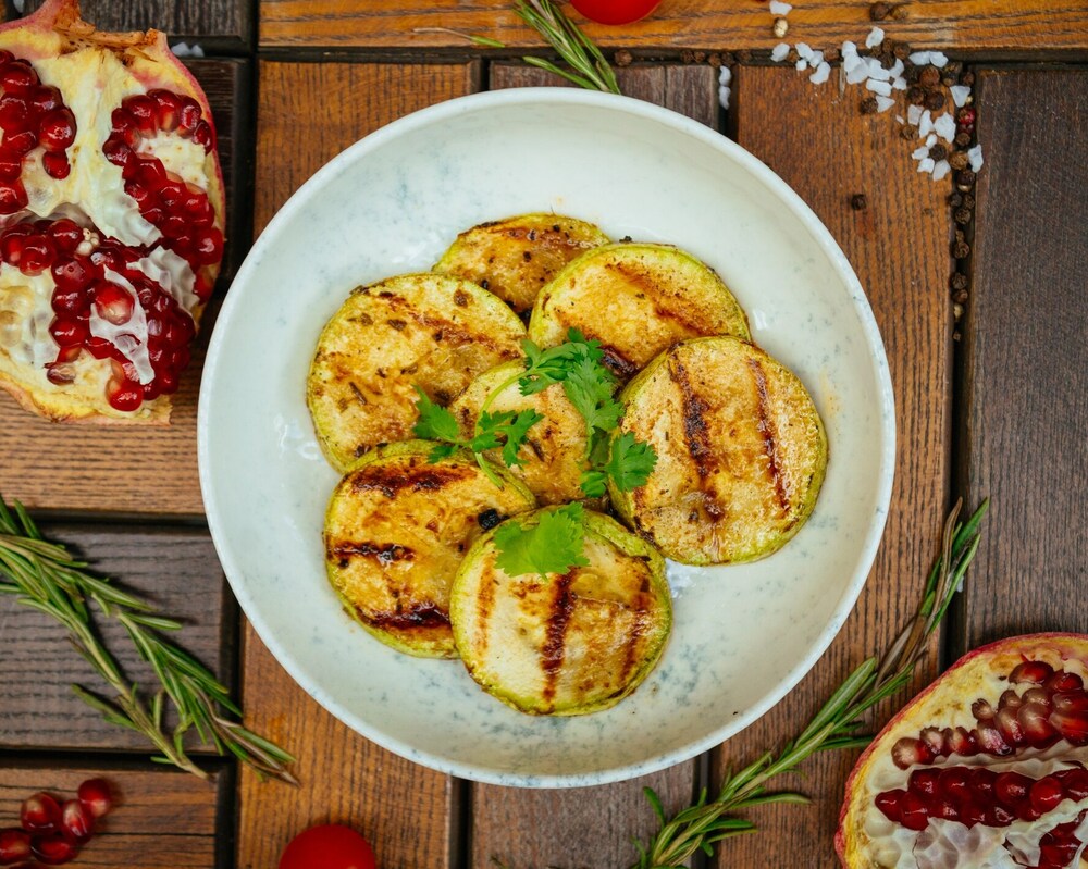Кабачки гриль