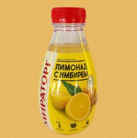 Лимонад Мираторг с имбирем