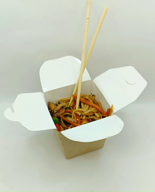 Удон с курицей