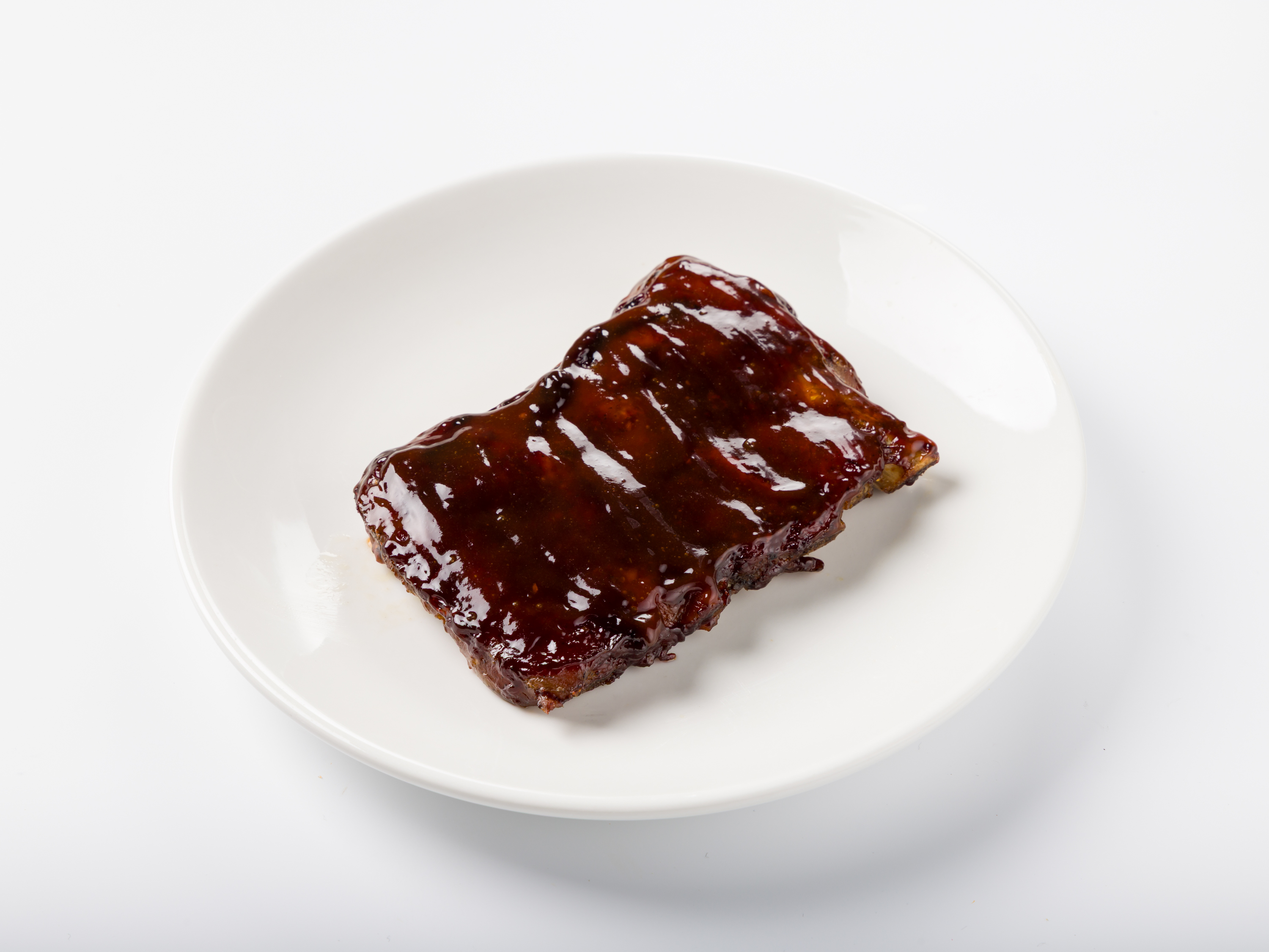 Свиные ребра барбекю