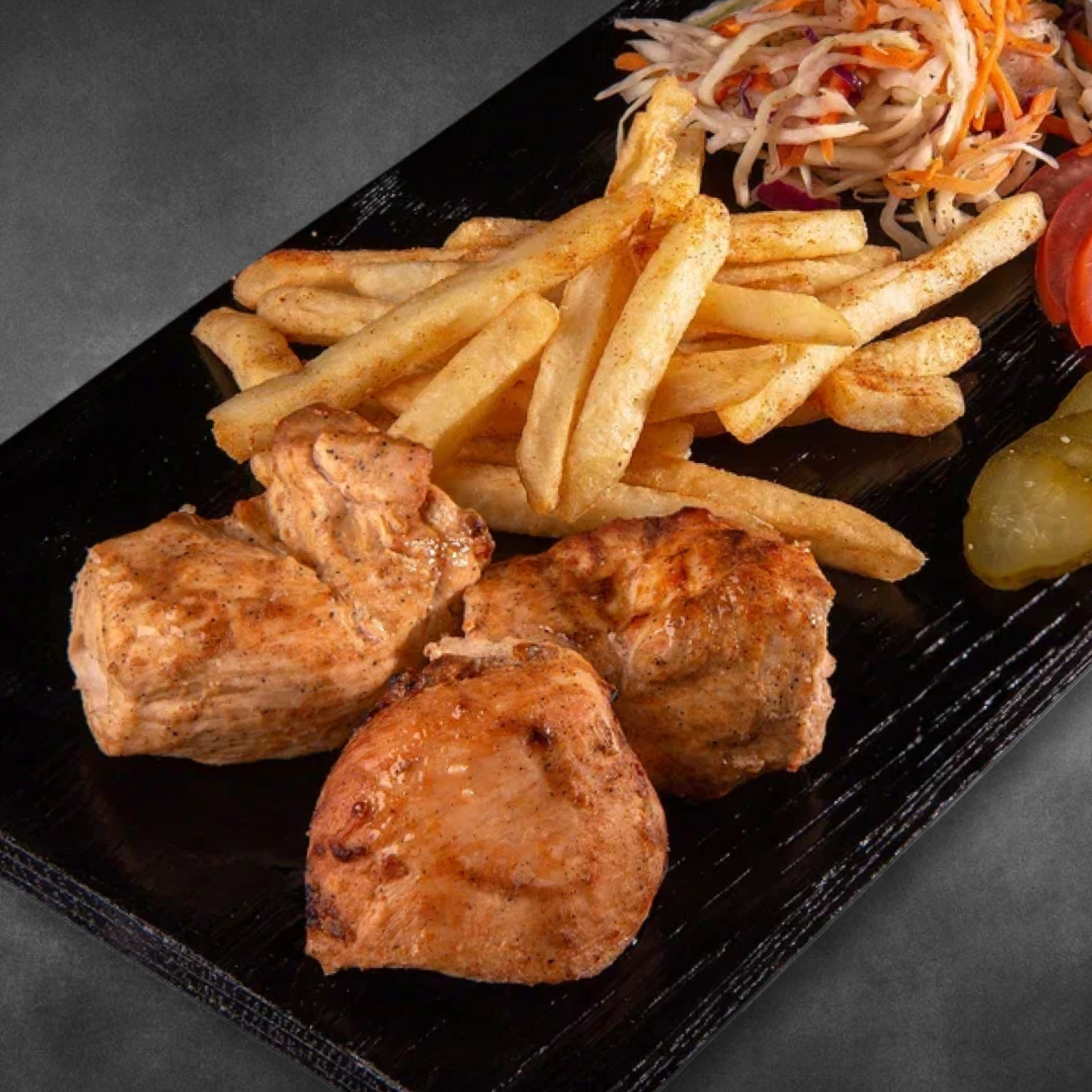 Порция с шашлыком