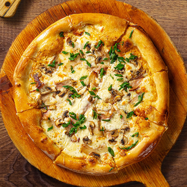 Пицца Бекон & Грибы