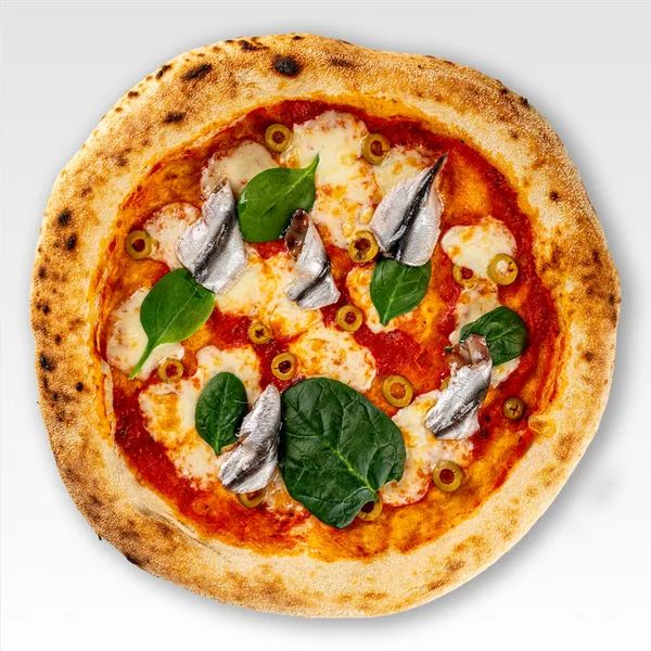 Пицца Анчоус и оливки 22 см