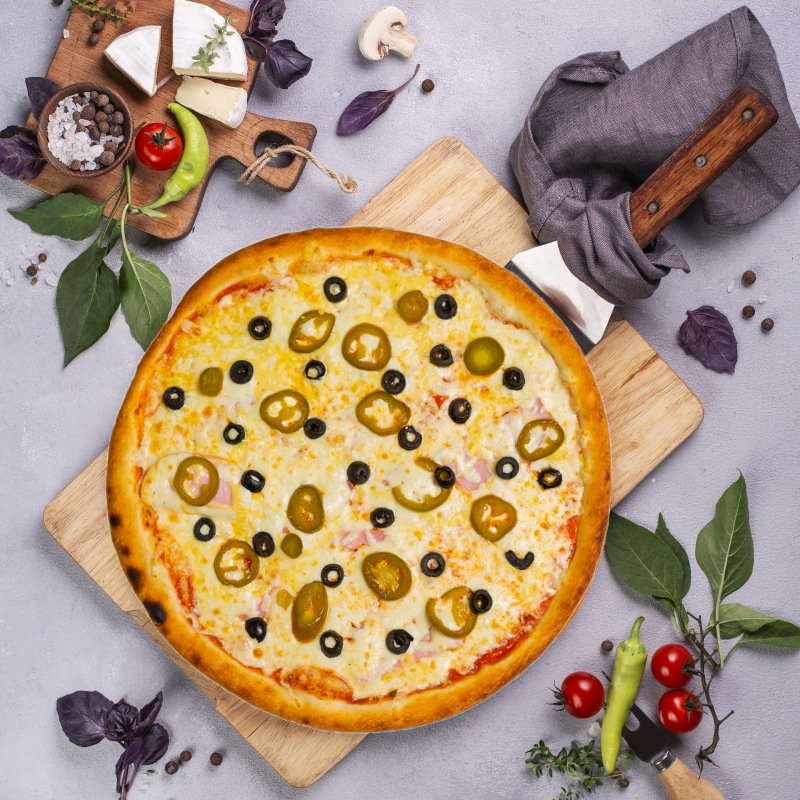 С халапеньо 33 см