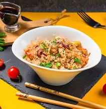 Тяхан с креветкой