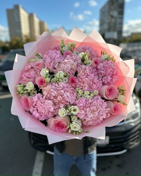 Сборный Букет MiX (Кустовые и гортензии)