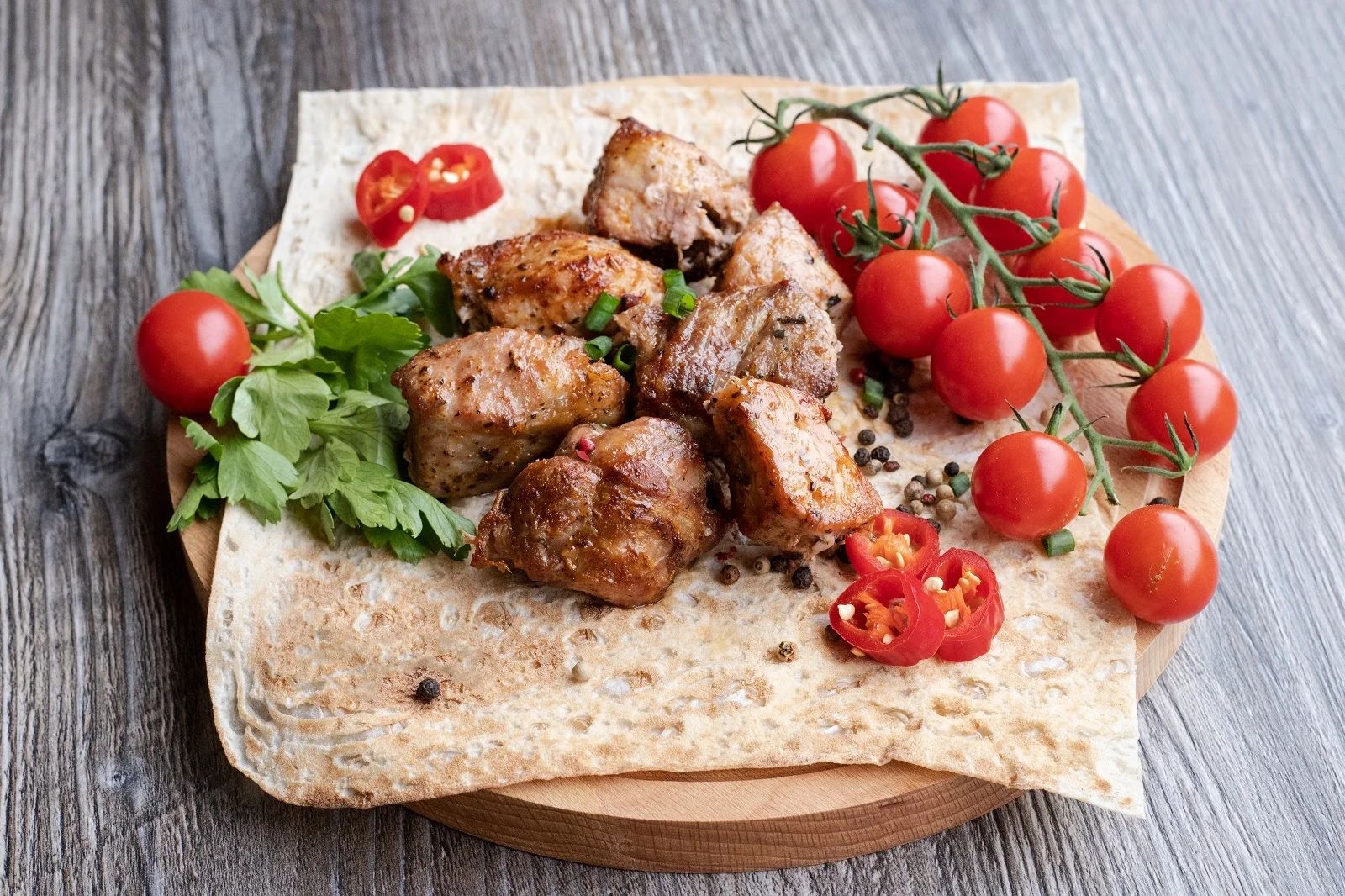 Шашлык из свиной шейки