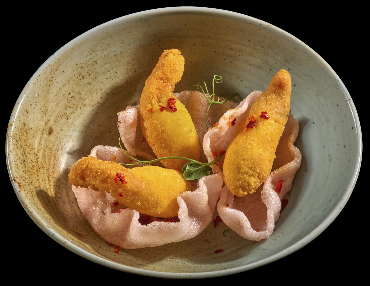 Хрустящие креветки филадельфия