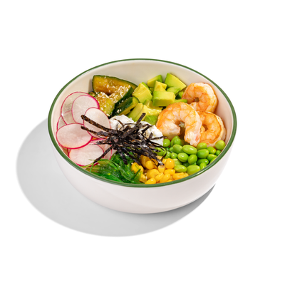 Поке с креветками