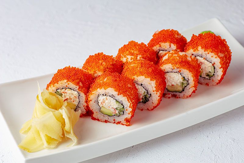 Калифорния с камчатским крабом