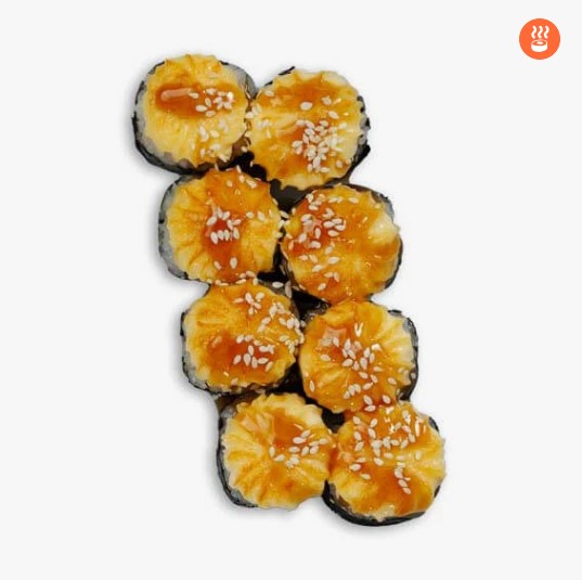 Запечённый ролл с курицей «Цезарь»