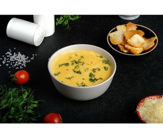 Крем-суп с семгой