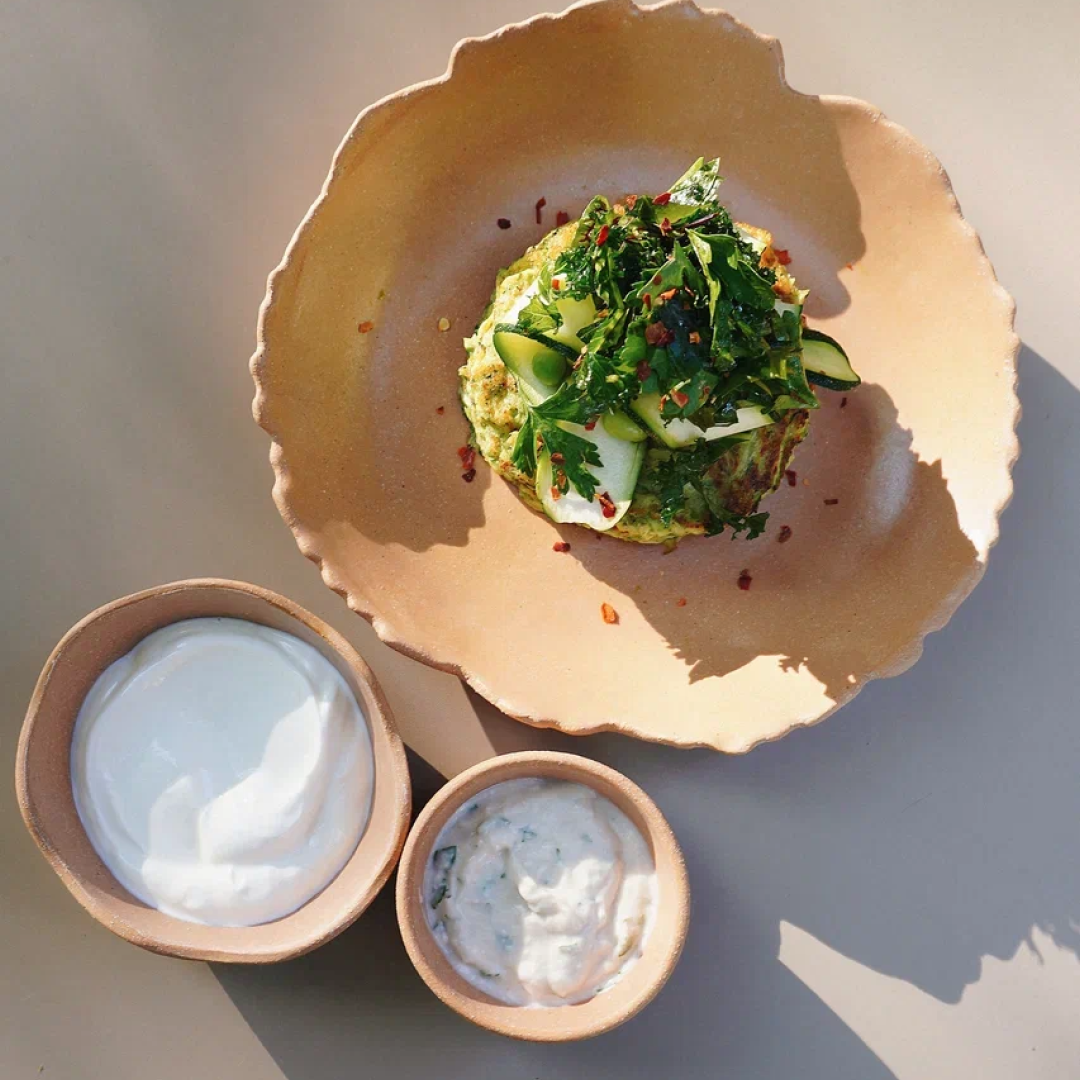 Оладьи с цукини