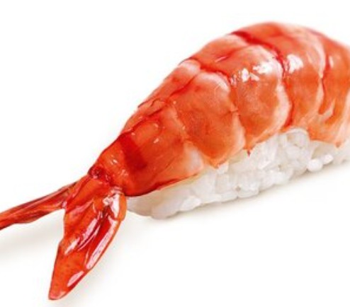 С тигровой креветкой