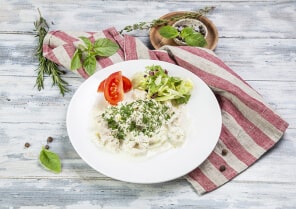 Строганов из курицы