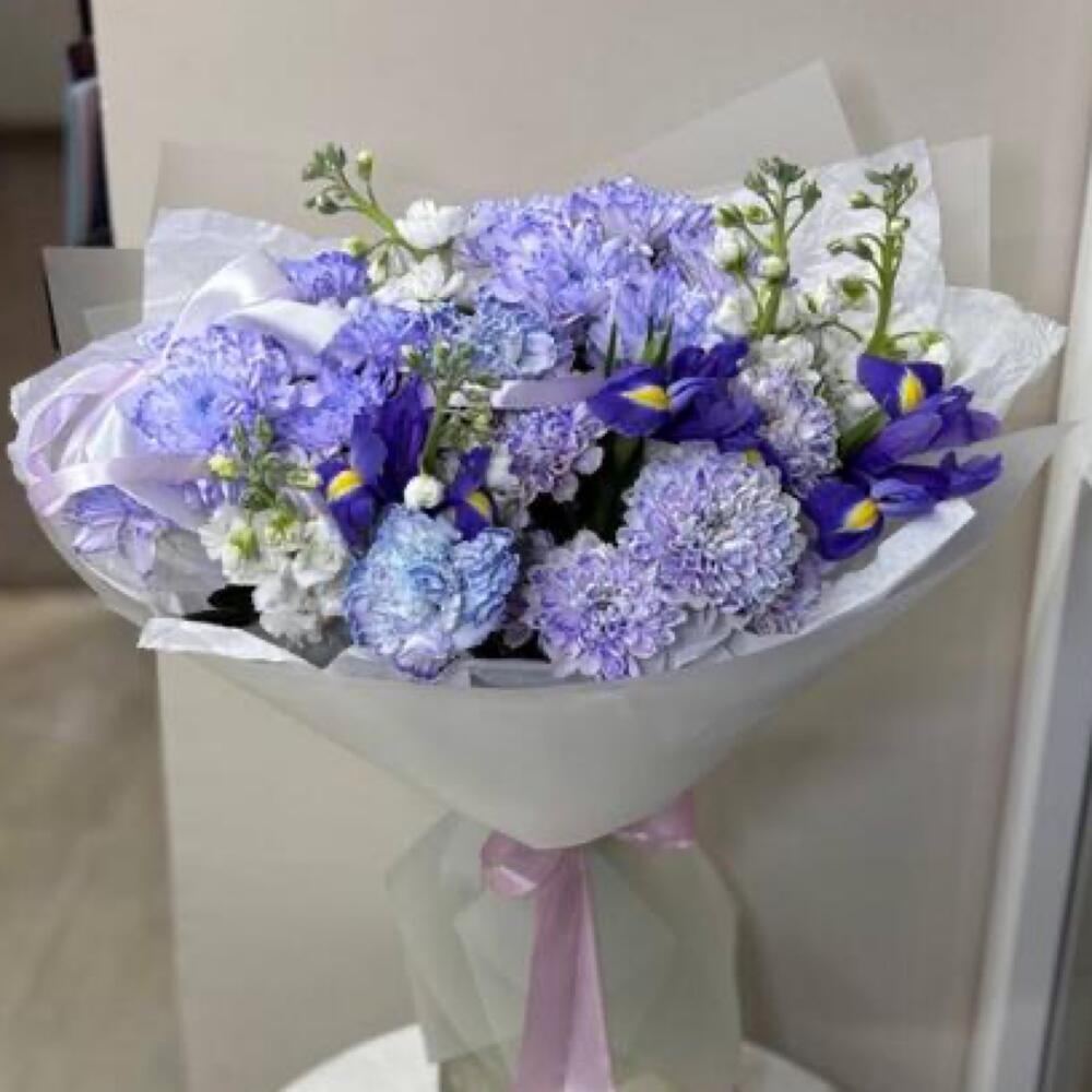 Букет ароматный фиолетовый