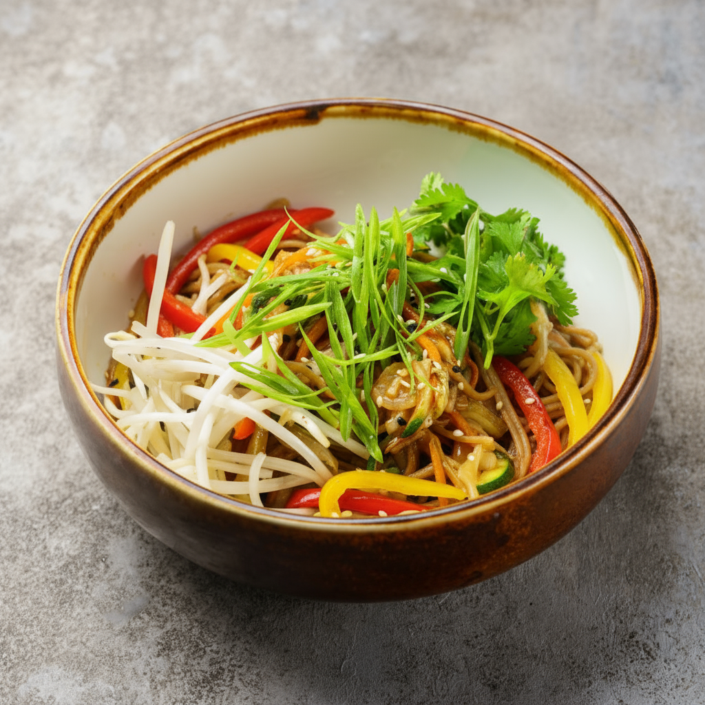 Wok соба с овощами