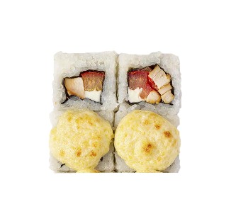 Запеченный с курицей