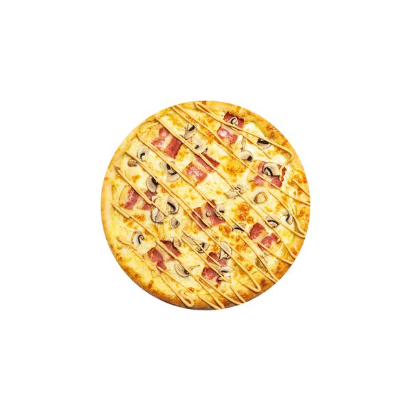 Пицца Бекон с грибами