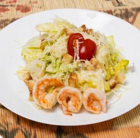 Цезарь с креветками