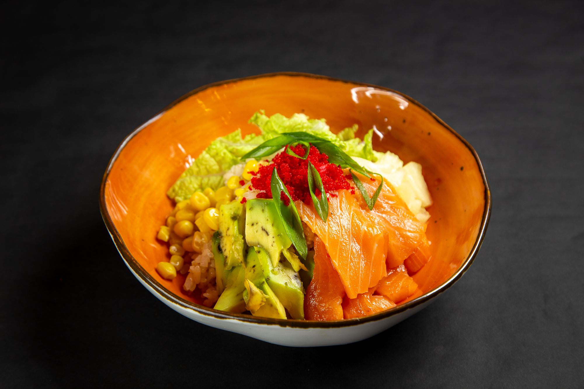 Поке с лососем