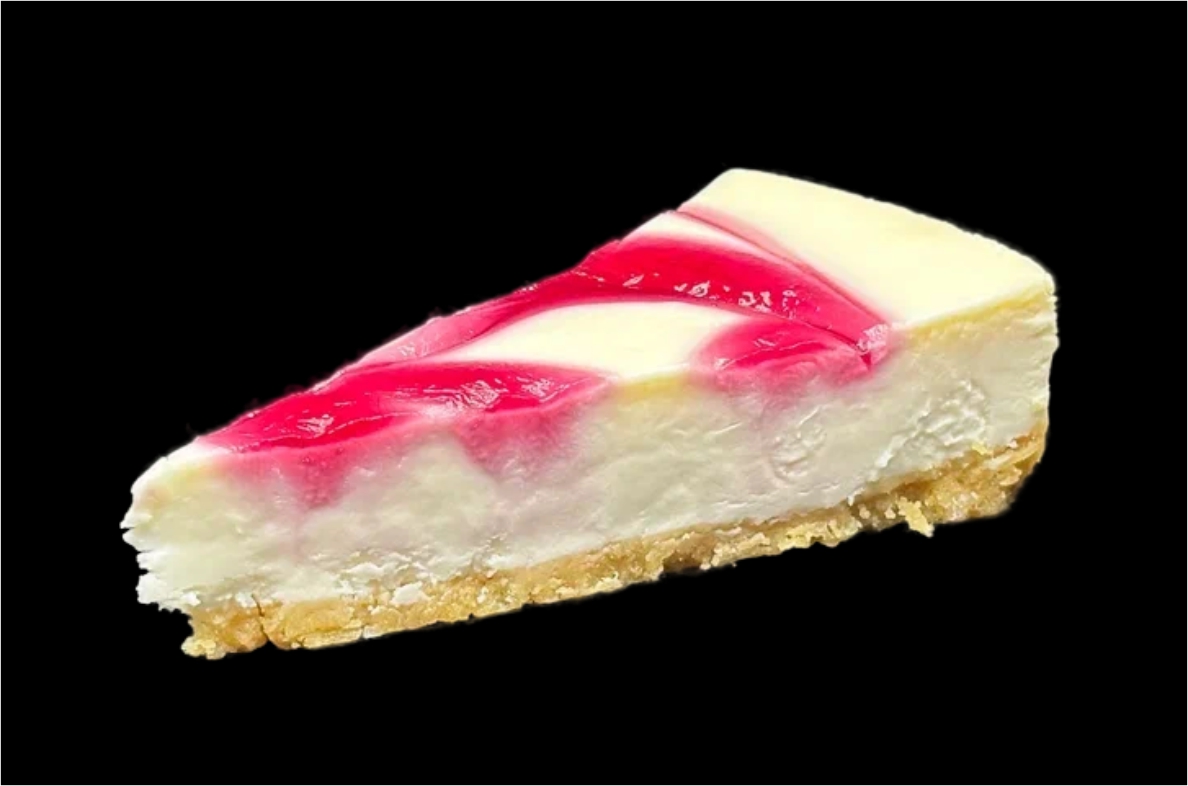 Чизкейк Нью-Йорк с малиной 