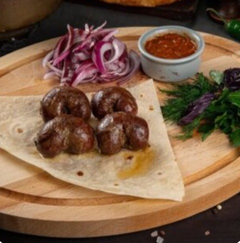 Шашлык из бараньих почек