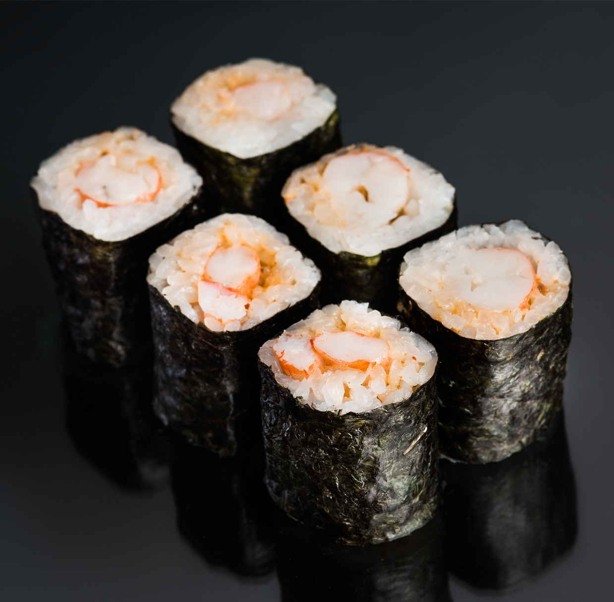 Острый со снежным крабом