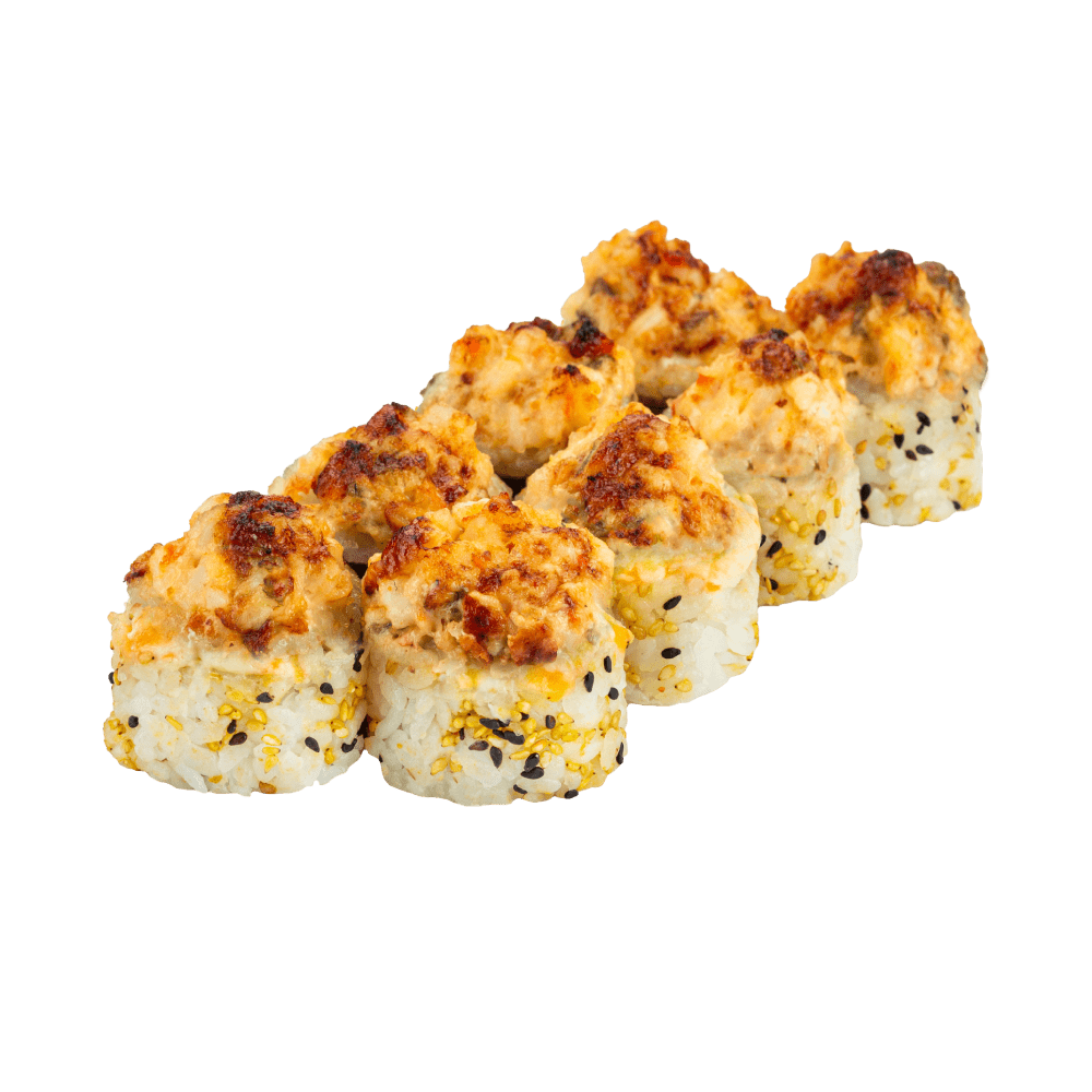  Запеченный Краб  4 кусочка.