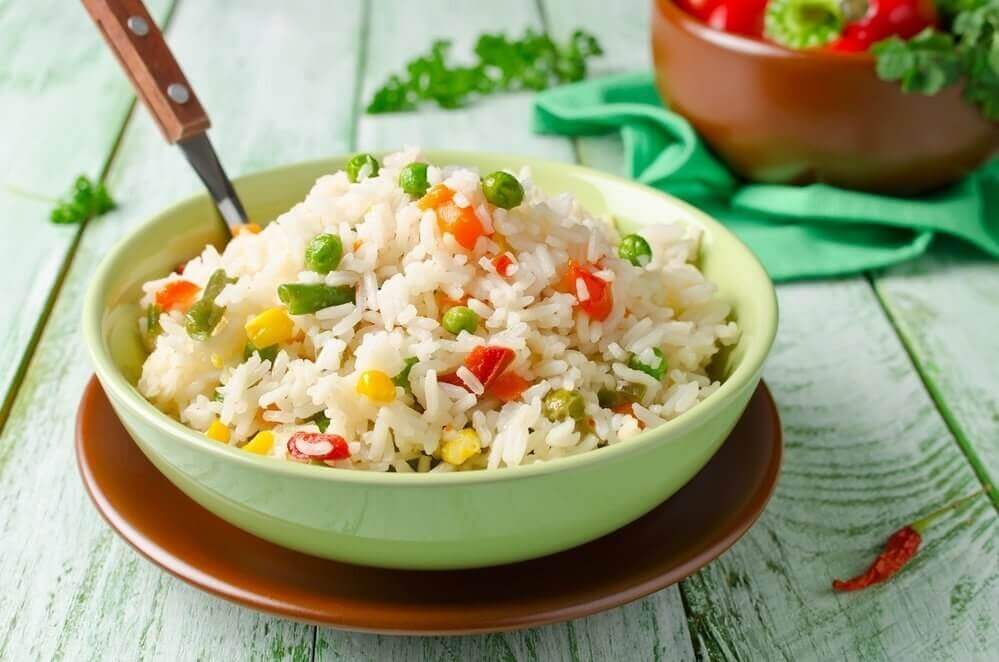 Рис с овощами