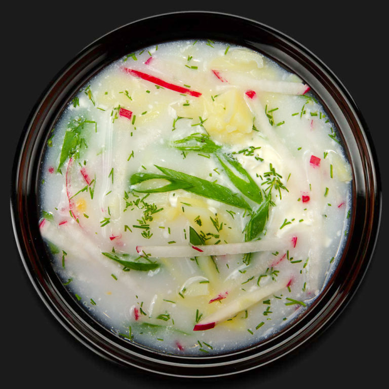 Летняя окрошка