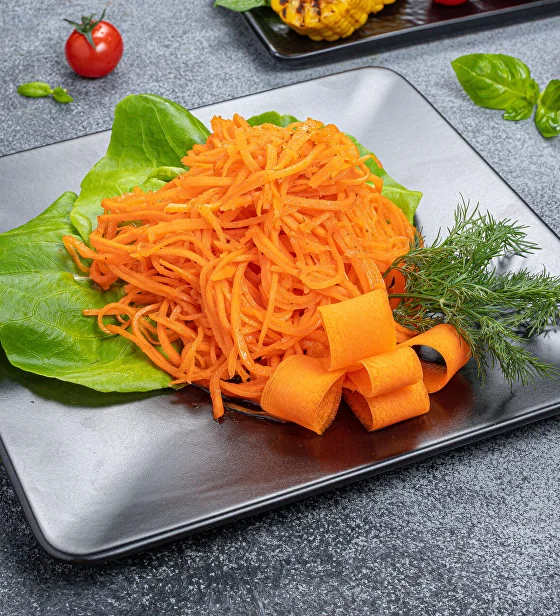 Салат из корейской морковки