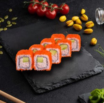 Ролл Калифорния со снежным крабом