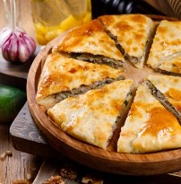 Кубдари с мясом ягненка