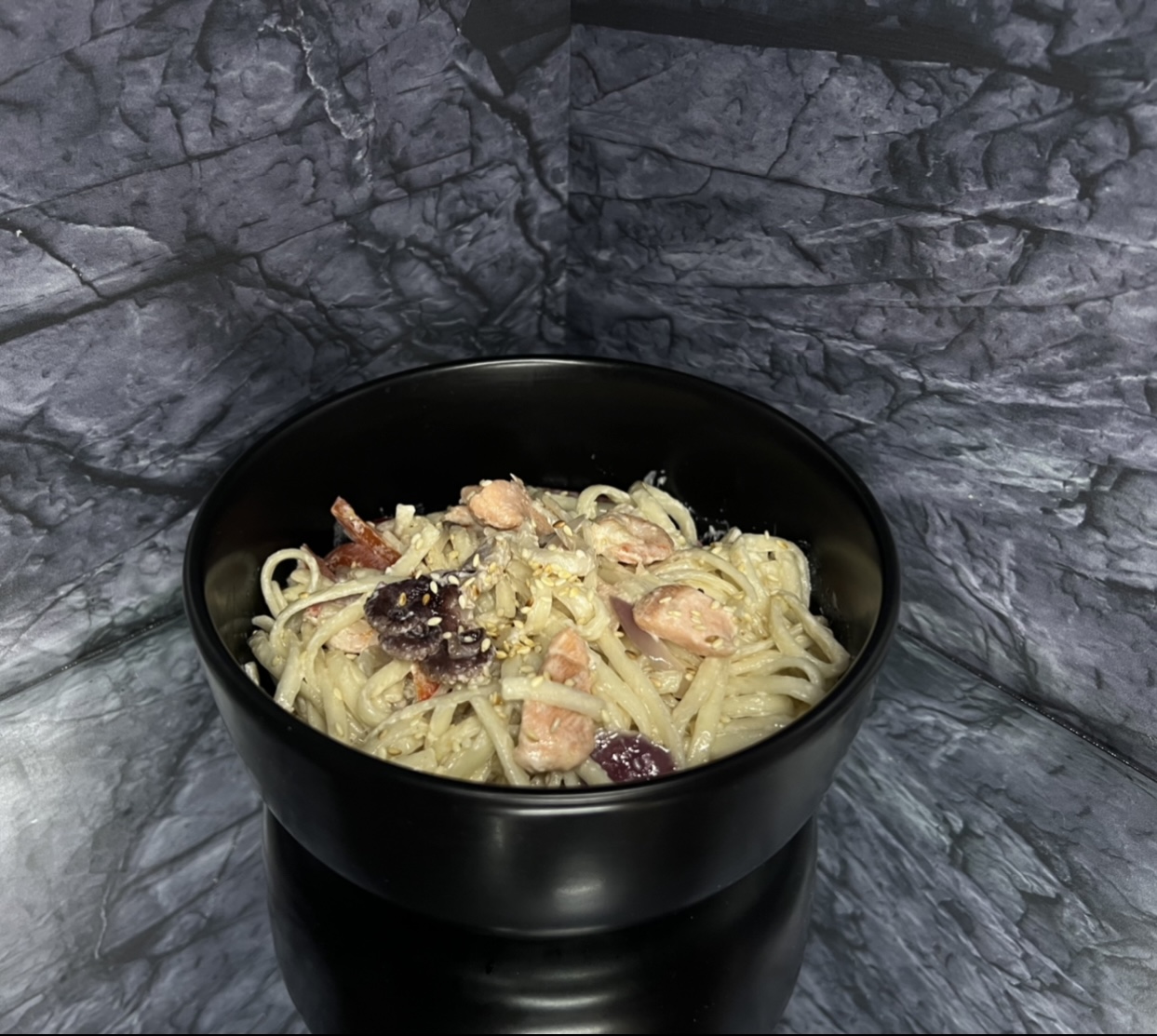 Удон с морепродуктами