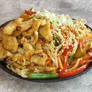 WOK со свининой фунчоза