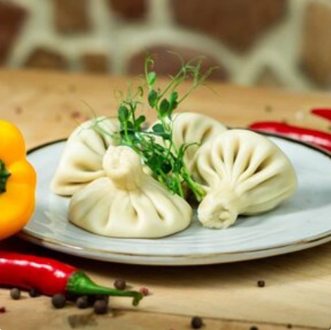 Хинкали вареные баранина