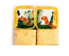 Тортилья с лососем